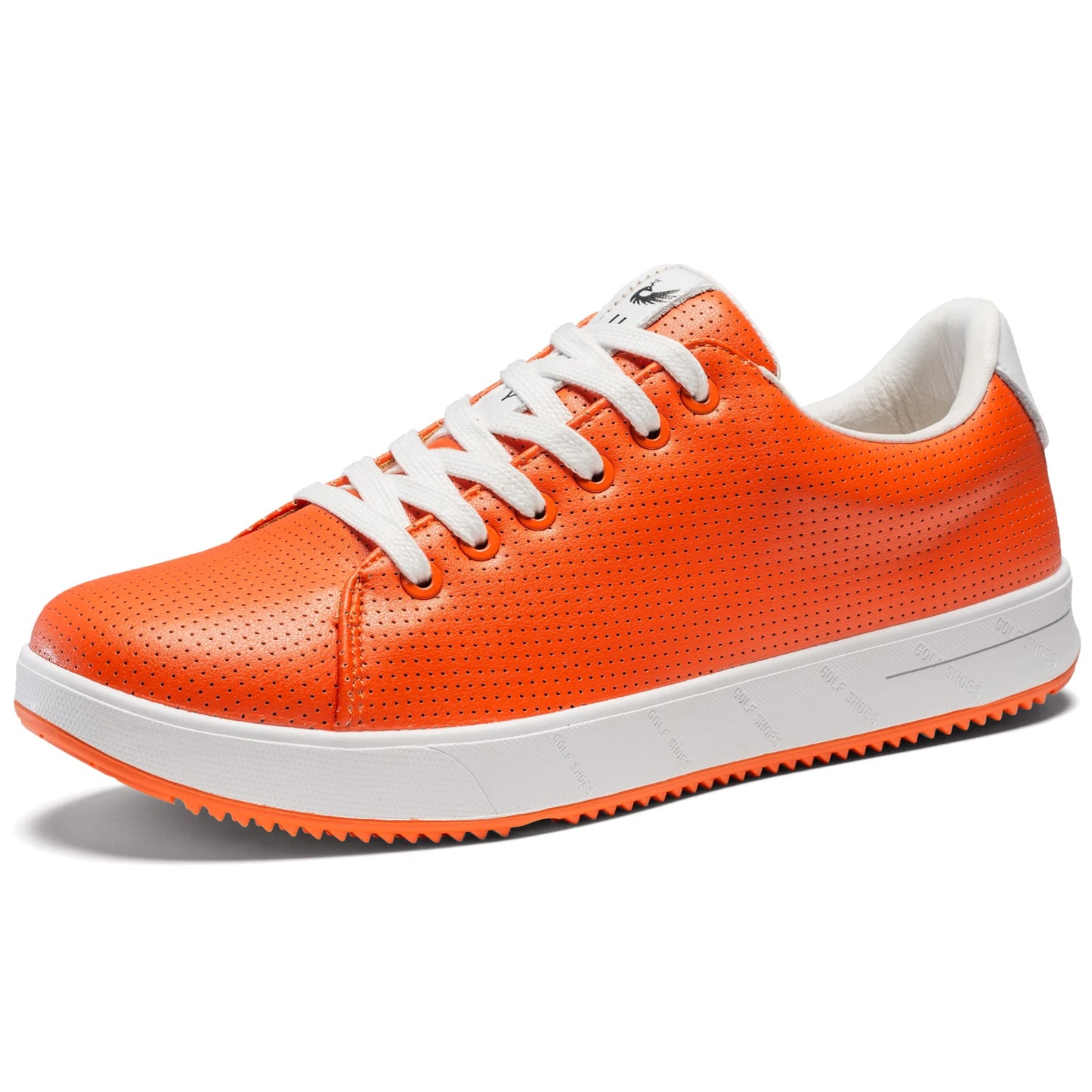 UOFEIY Men's Golf Shoes Waterproof Breathable Leather