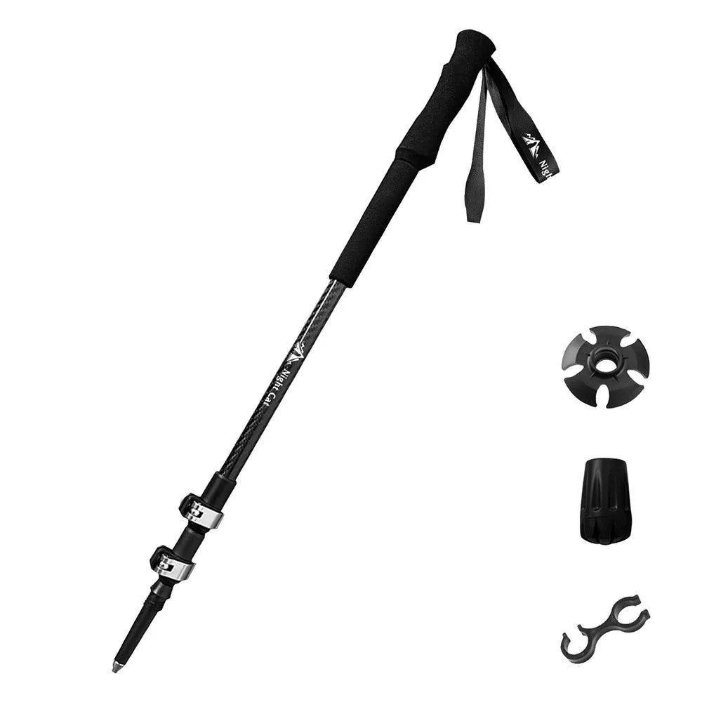 Night Cat Collapsible Trekking Pole Lightweight Adjustable Hiking Stick