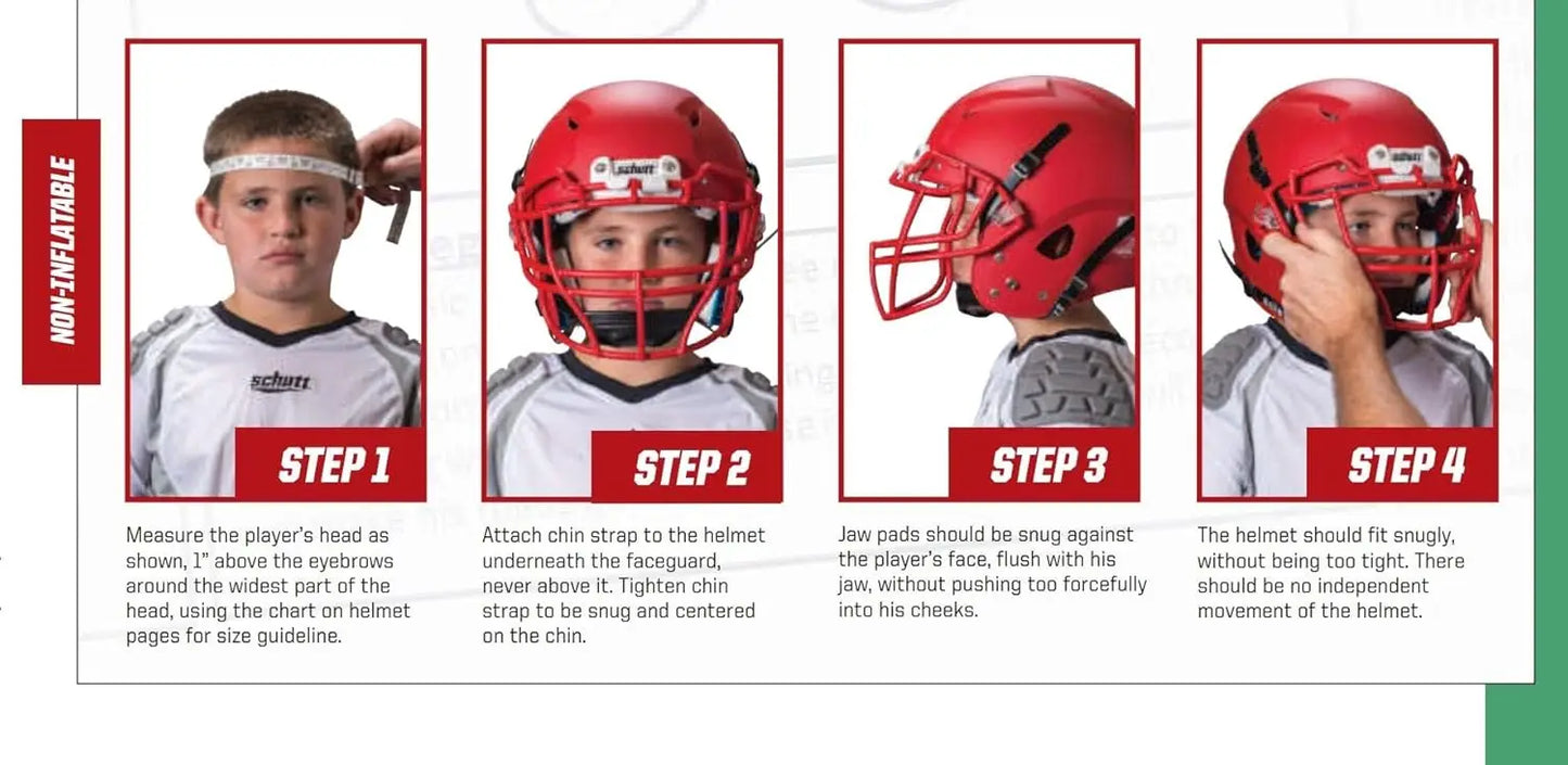 Youth Football Helmet with Advanced Protection and Comfort for Young Athletes