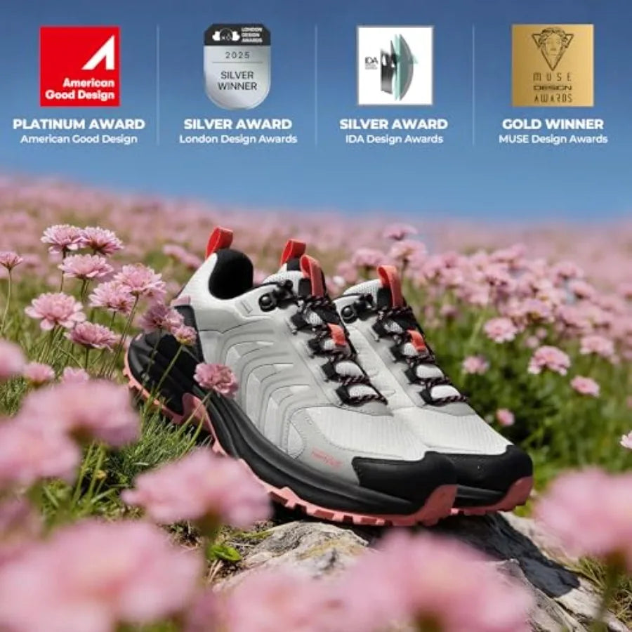 NORTIV 8 Womens Waterproof Hiking Shoes For All Day Comfort