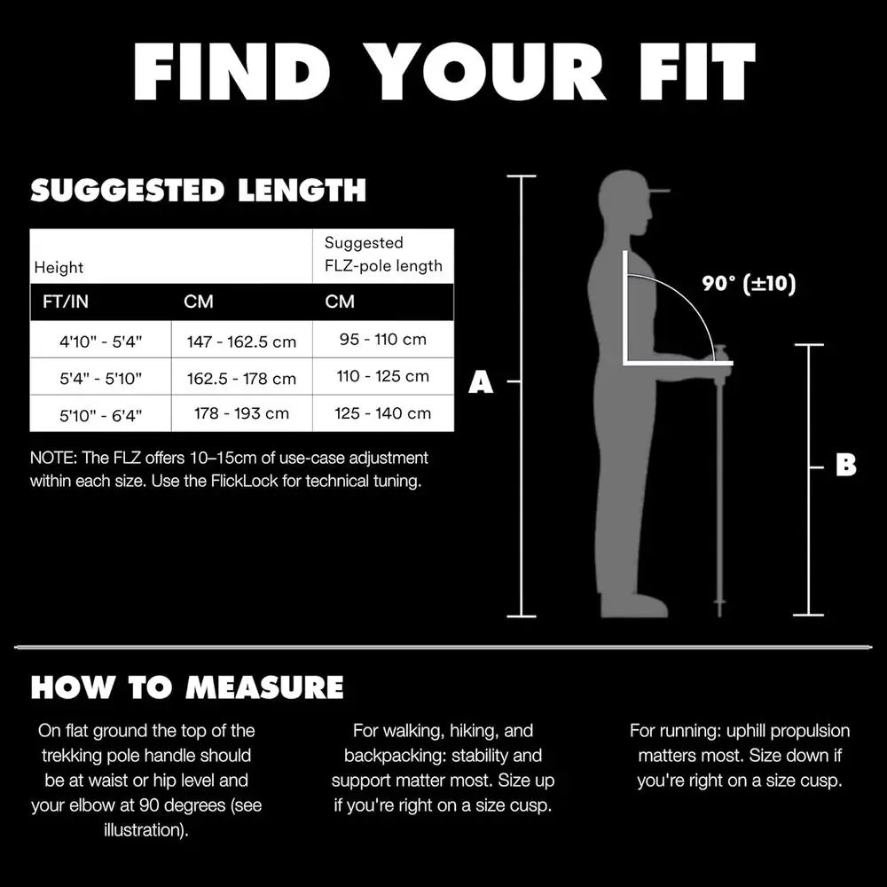 Ultralight Hiking Poles With Z Pole Design For Stability
