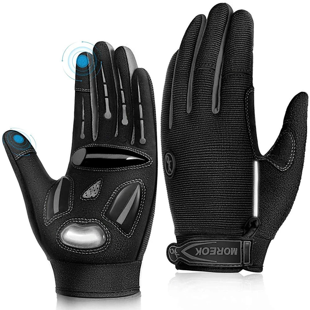 Breathable Racing Gloves for Motocross and Cycling Unisex Touch Screen
