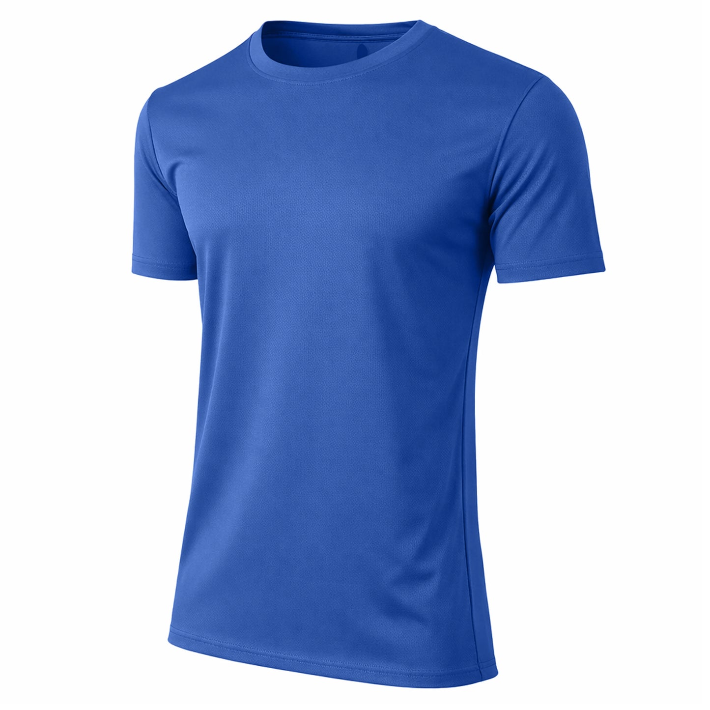 Men's Short Sleeve Moisture-Wicking Performance Crew Neck Tee