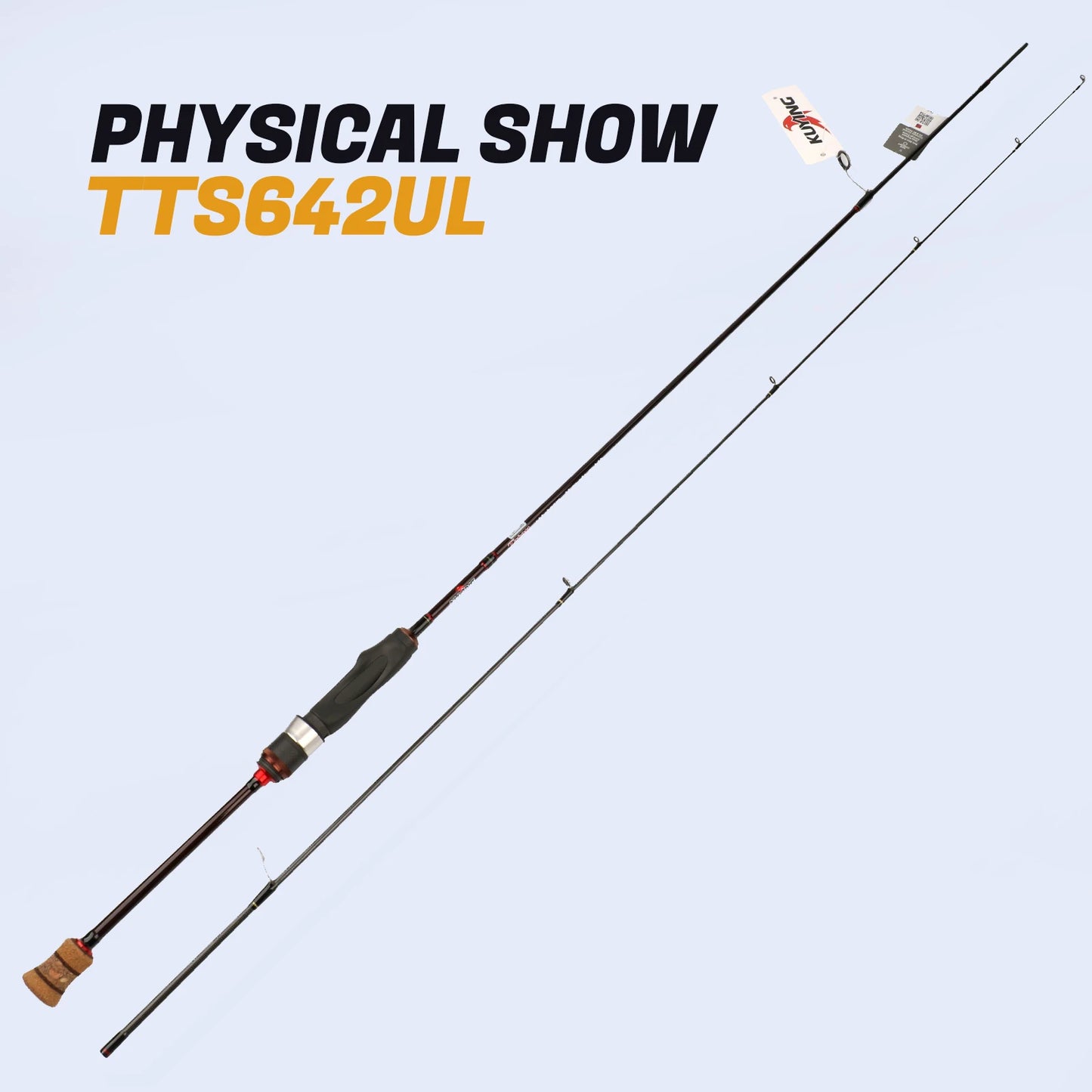 Kuying Carbon Lure Rod For Casting And Spinning River Fishing