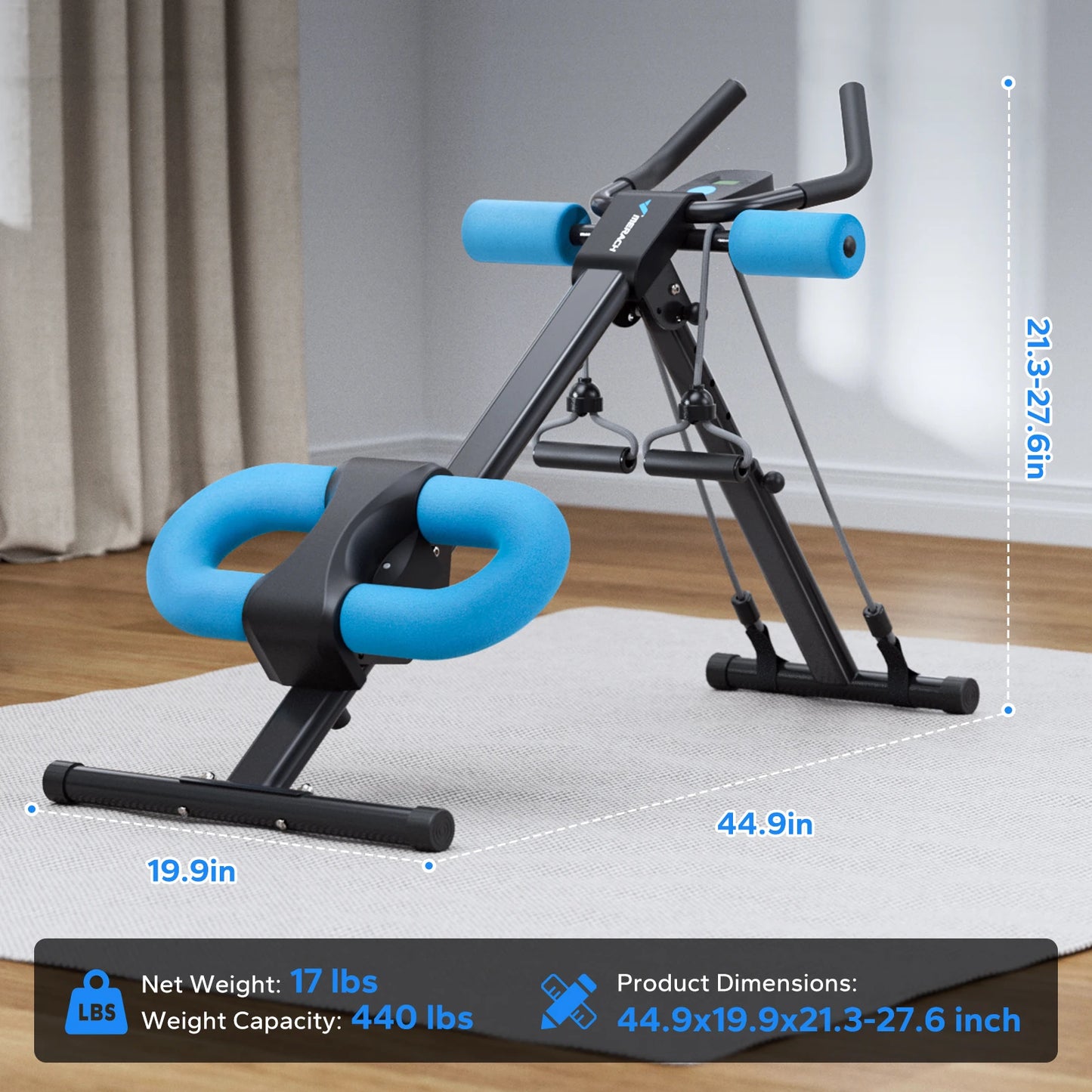 Merach 2314 Abdominal Exercise Machine Adjustable Core Trainer