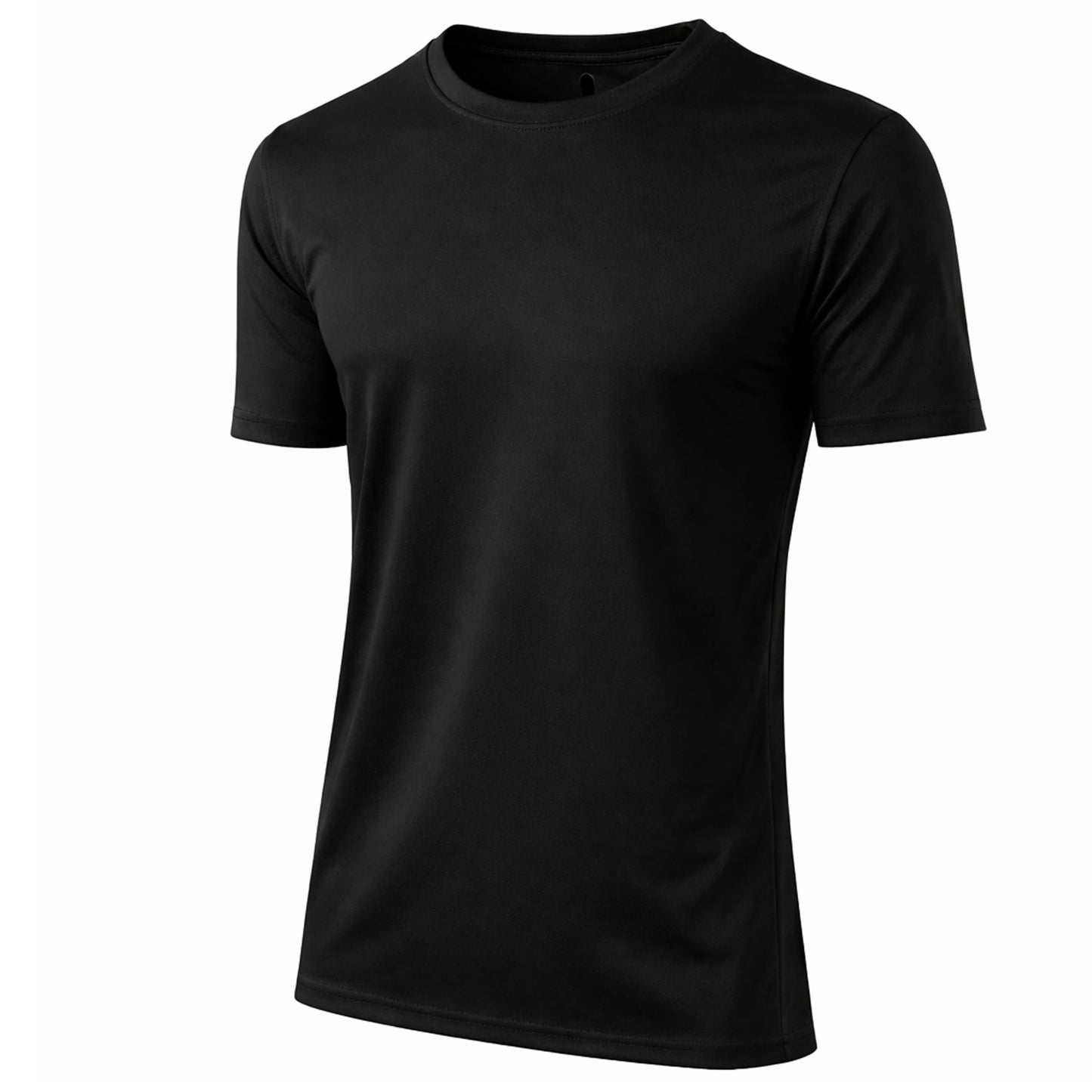 Men's Short Sleeve Moisture-Wicking Performance Crew Neck Tee