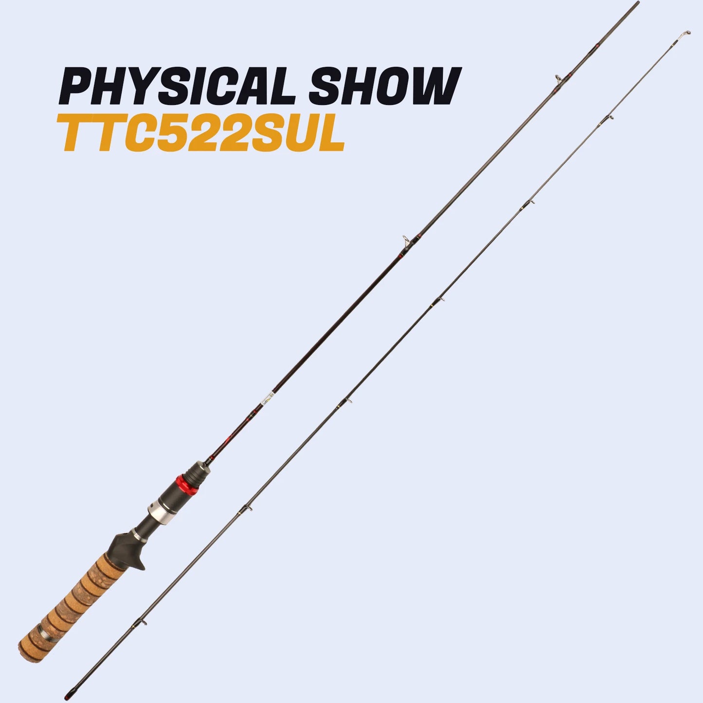 Kuying Carbon Lure Rod For Casting And Spinning River Fishing