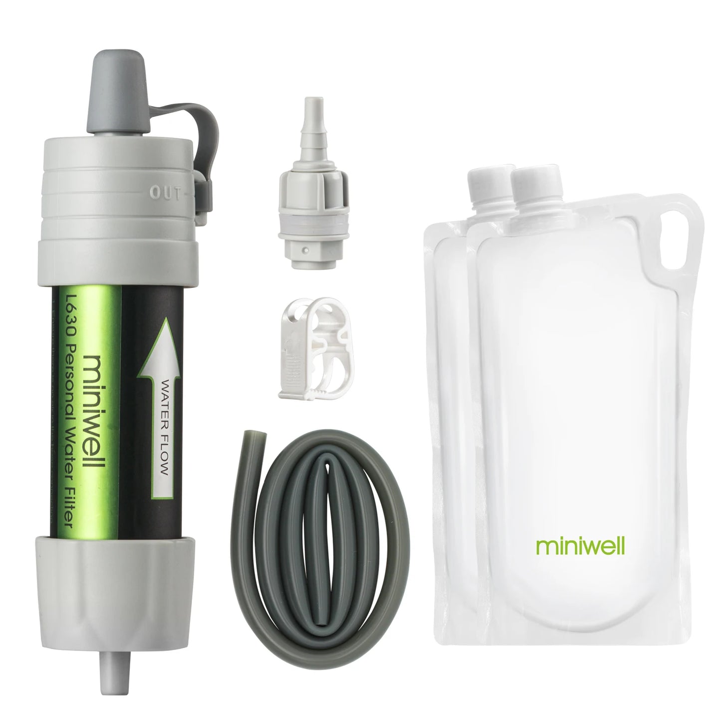 L630 Personal Camping Water Filter Straw For Survival
