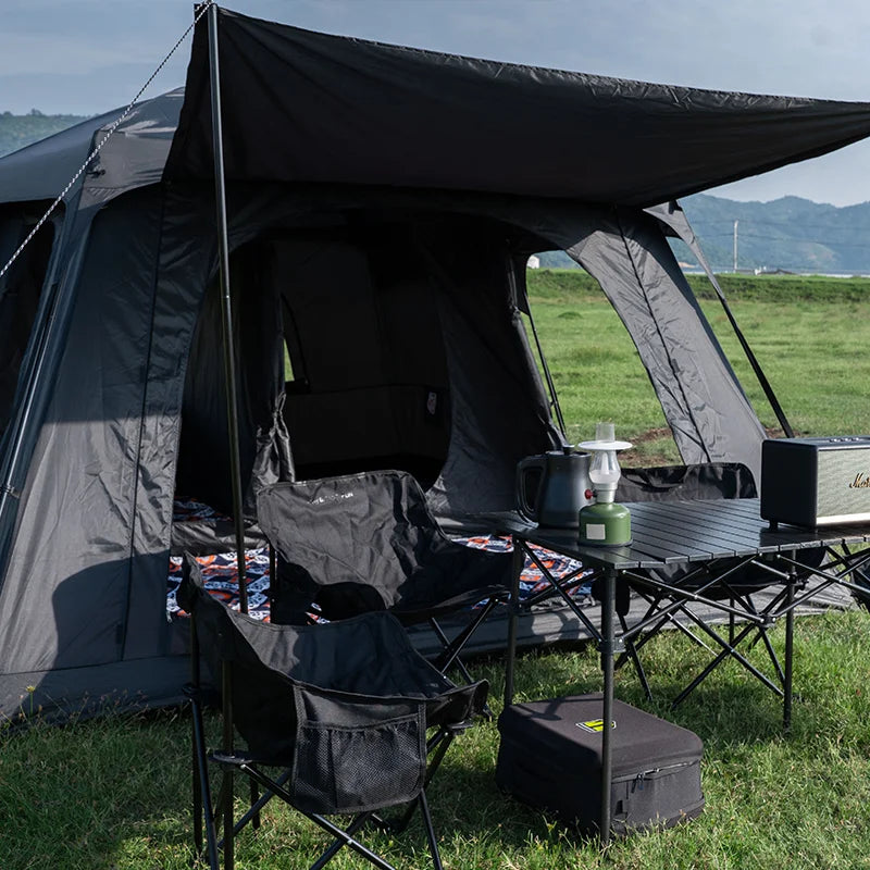 YC-01 Outdoor Camping Tent With Extendable Canopy For All Seasons