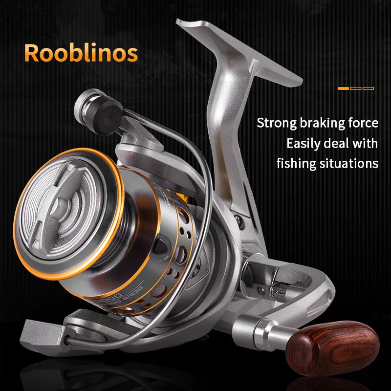 Rooblinos LD Lightweight Spinning Reel 5.2 To 1 Gear Ratio