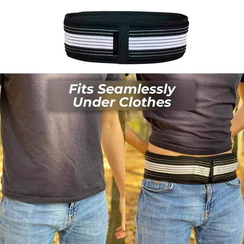 Premium Back Pain Relief Belt For Sciatica Support Lumbar Massager