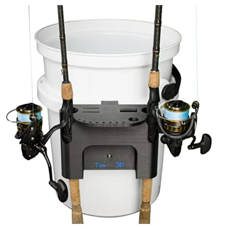 Fishing Rod Holder Compatible with YETI LoadOut Bucket