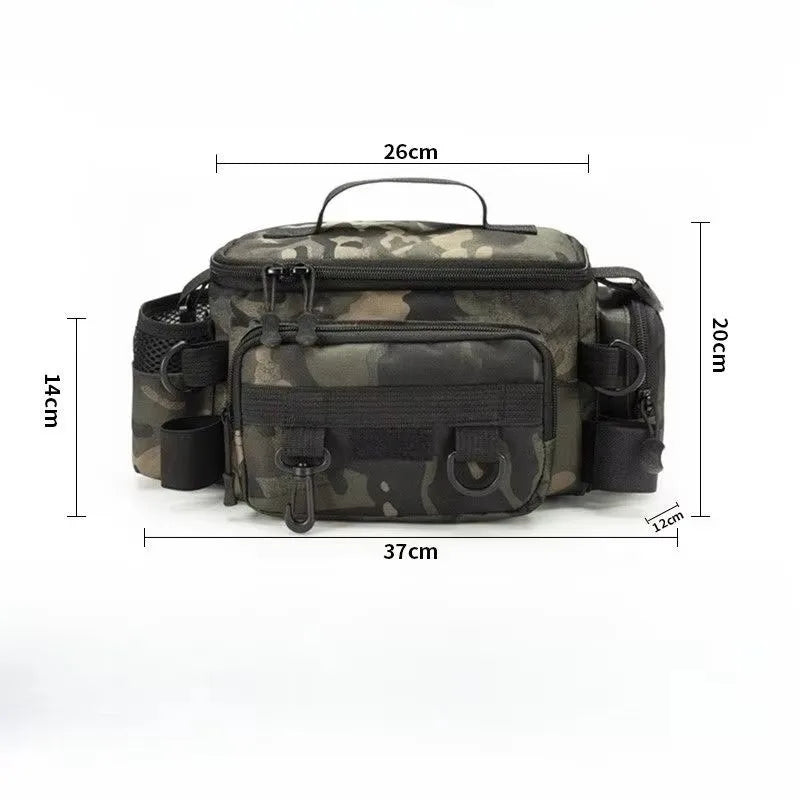 Multifunctional Fishing Backpack With Rod Storage For Outdoor Use
