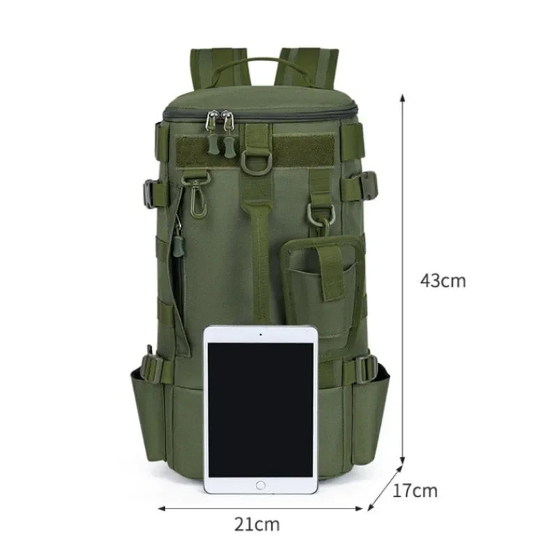 Multifunctional Fishing Backpack With Rod Storage For Outdoor Use