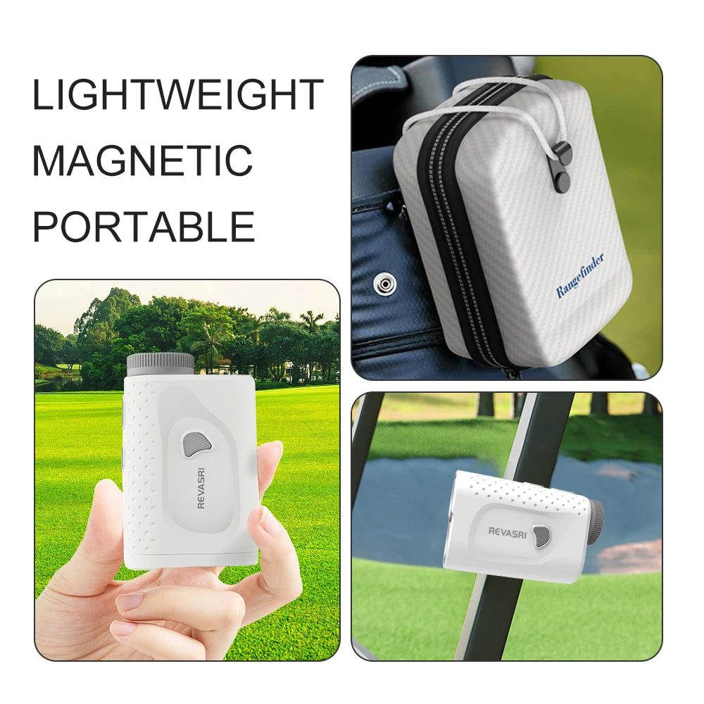 REVASRI Golf Rangefinder With Slope Measurement And Flag Lock