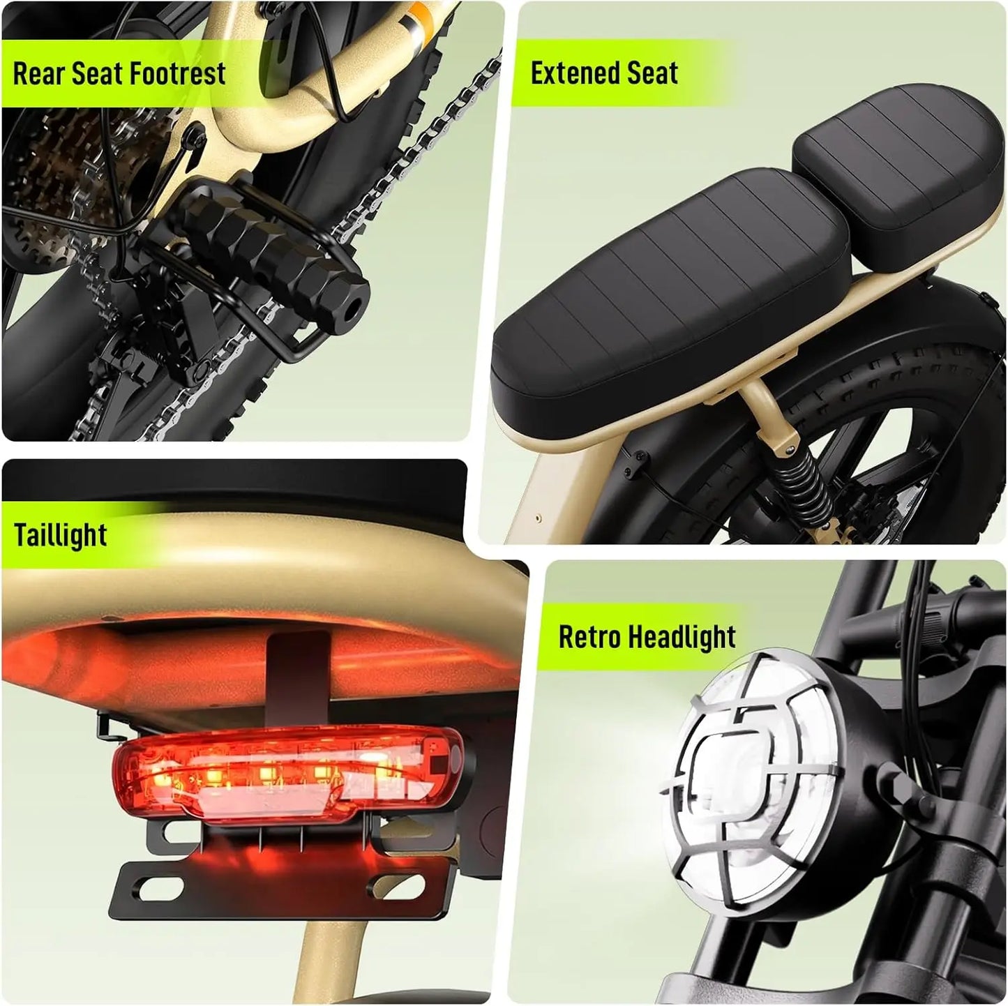 TST 1500W Electric Bike 48V 15Ah With Fat Tire Performance