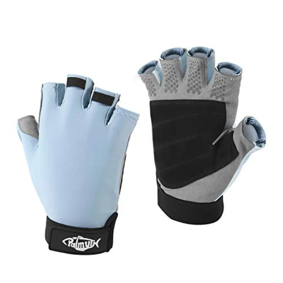 UV Fishing Gloves Fingerless Sun Protection UPF 50 for Kayaking