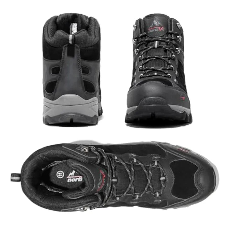 NORTIV 8 Paladin Waterproof Hiking Boots for Outdoor Trekking
