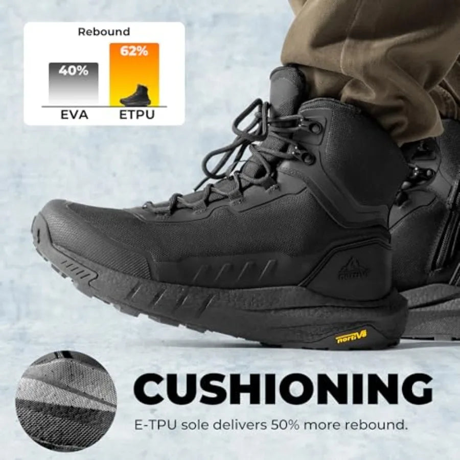 NORTIV 8 Tactical Hiking Boots For Work And Outdoor