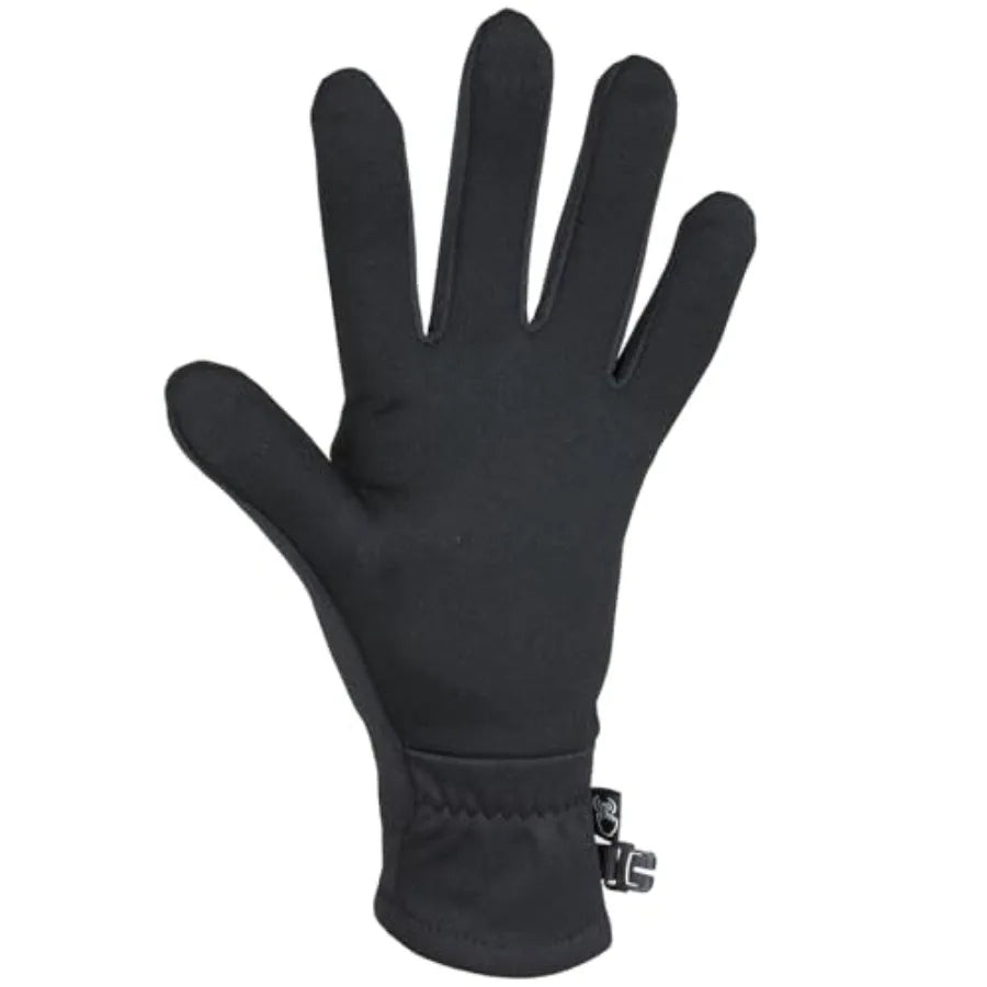 Midweight Screentap Gloves With Fleece Liner For Running And Hiking