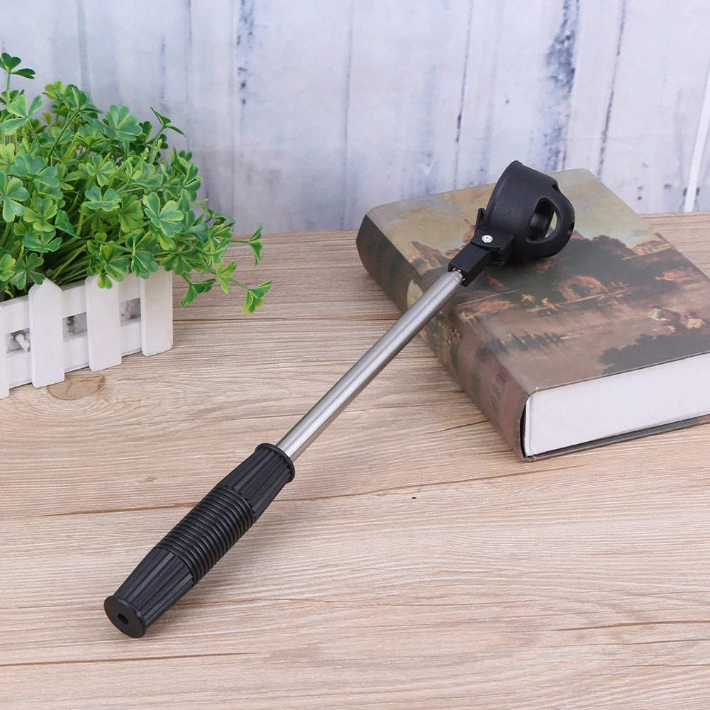 Golf Ball Retriever 8 Sections Stainless Steel Telescopic Ball Picker Pick Up Grabber Golf Training Aids for Water