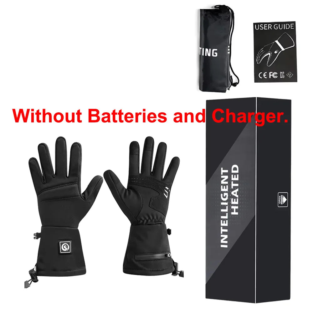 Snow Deer S18 Winter Heated Gloves With Battery Touch Screen