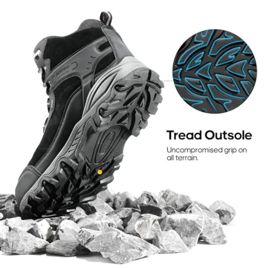 NORTIV 8 Paladin Waterproof Hiking Boots for Outdoor Trekking