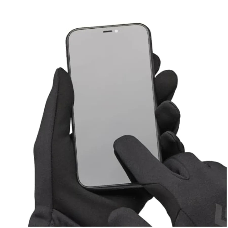 Midweight Screentap Gloves With Fleece Liner For Running And Hiking