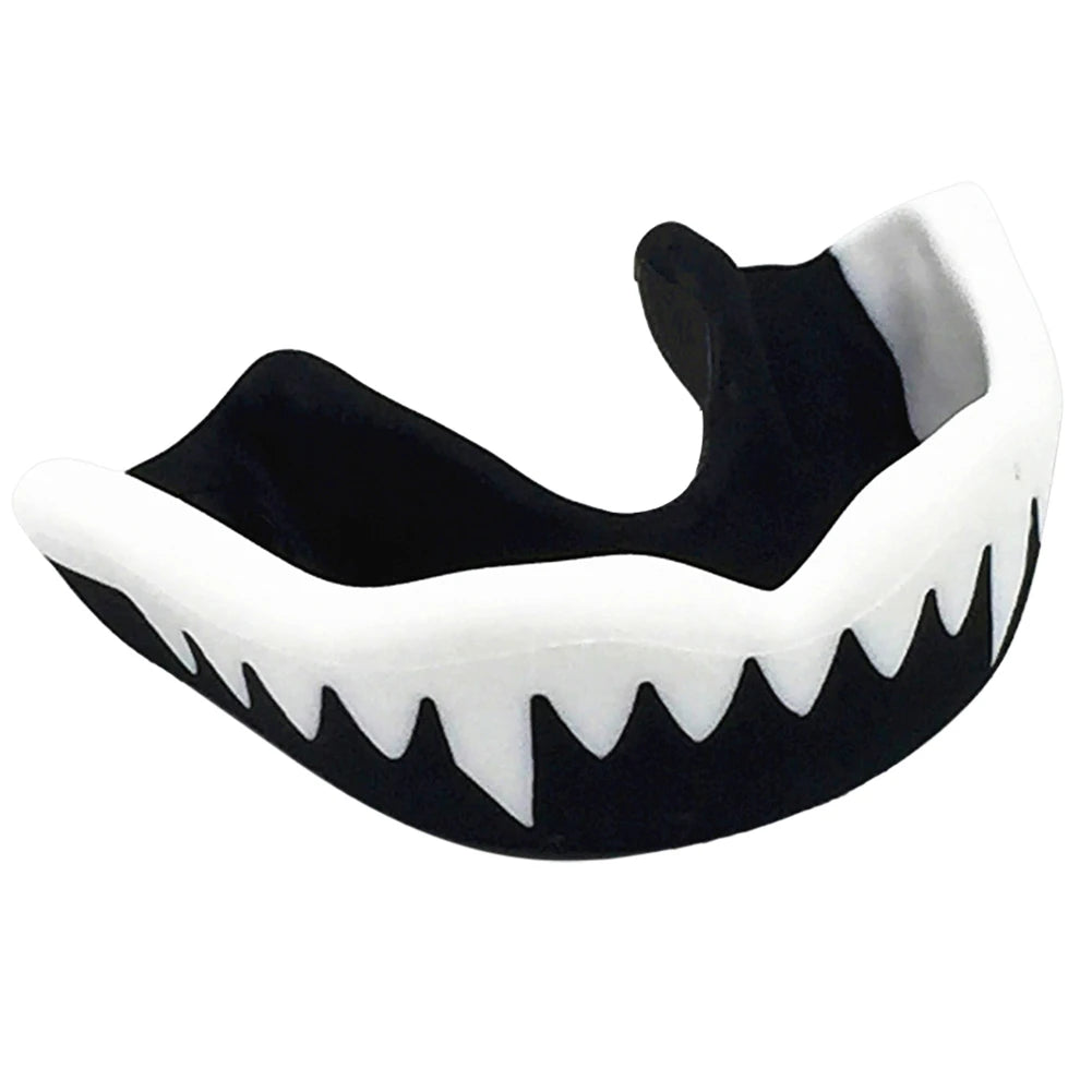 Mouth Guard Teeth Protector with Storage Box Adults Junior Mouth Guard for Football Wrestling Hockey Lacrosse Boxing