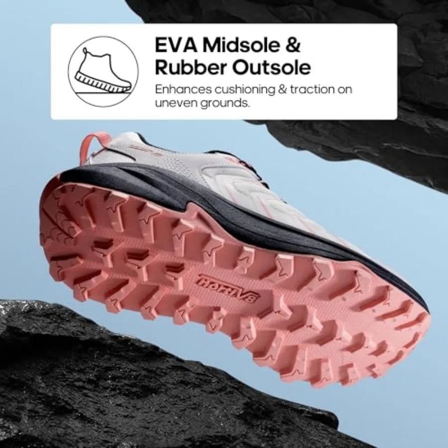 NORTIV 8 Womens Hiking Shoes Breathable Arch Support Lightweight