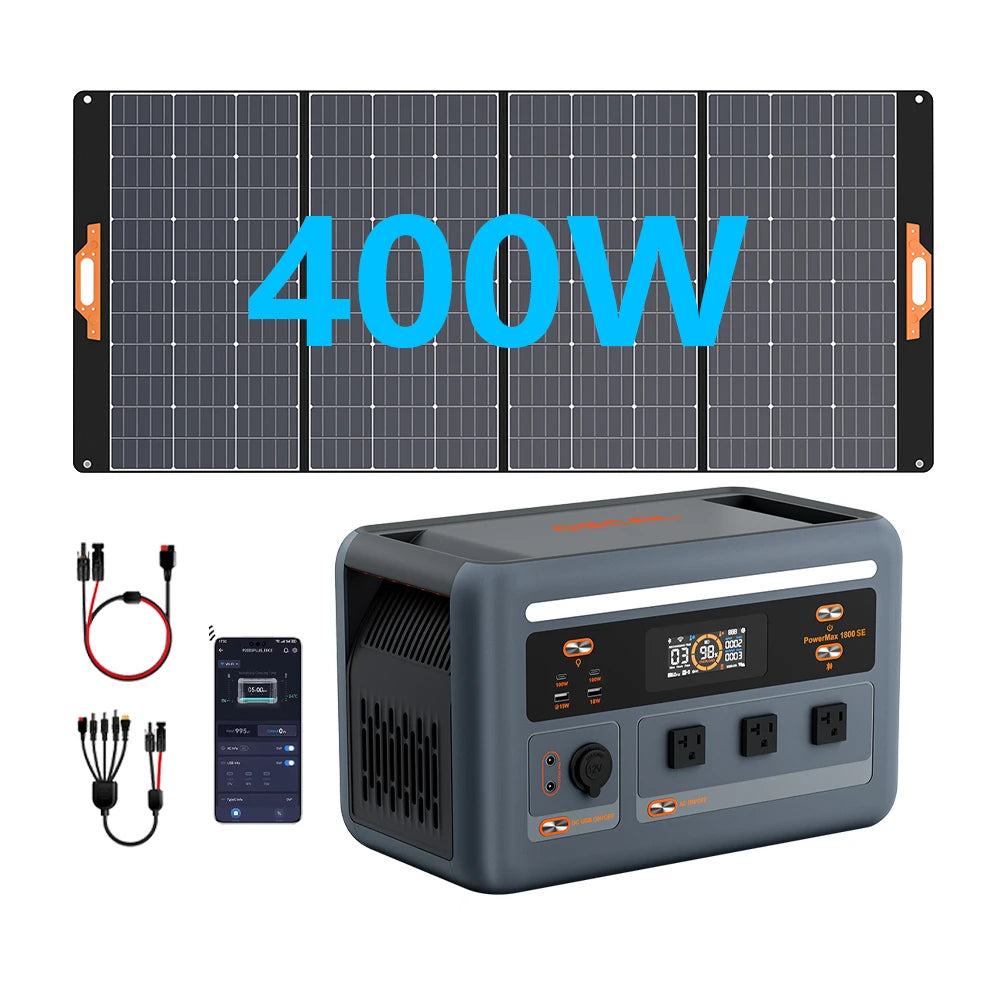 OSCAL PowerMax 1800W Portable Power Station 1024Wh LiFePO4