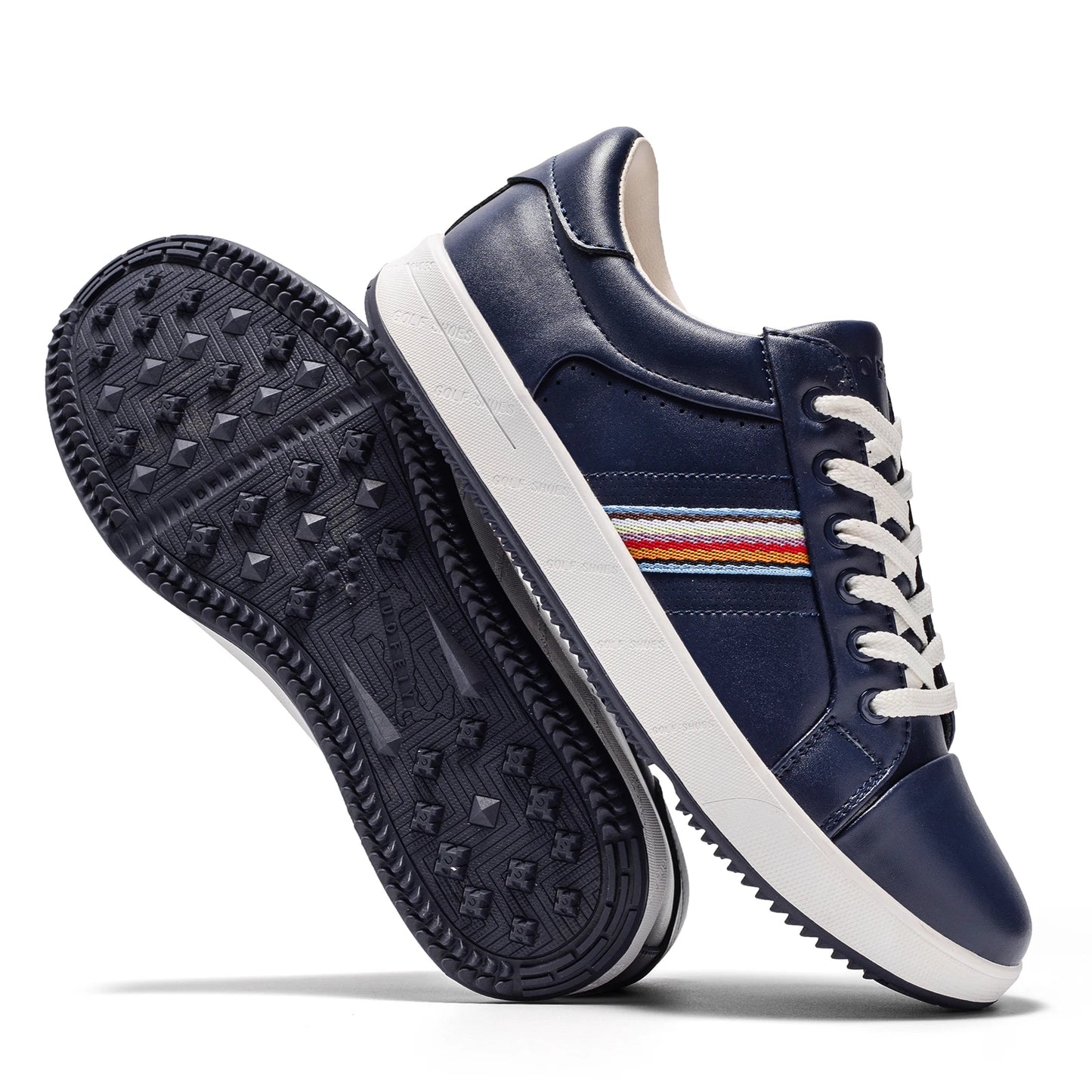 UOFEIY Mens Golf Shoes Waterproof Breathable Comfort