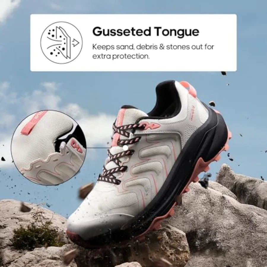 NORTIV 8 Womens Hiking Shoes Breathable Arch Support Lightweight