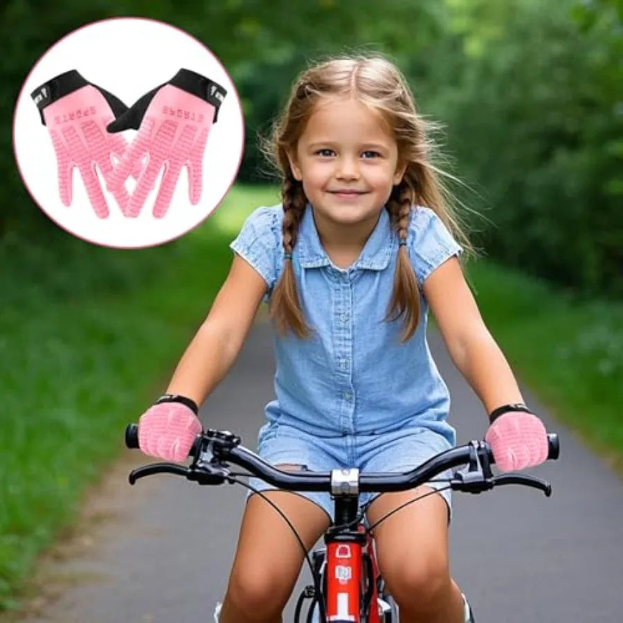 Non Slip Cycling Glove For Kids Outdoor Biking And Climbing