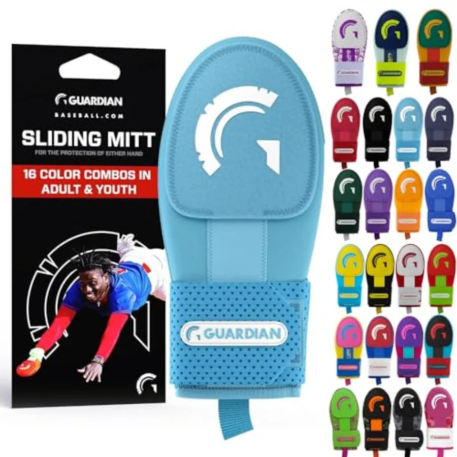 Sliding Mitt Baseball Glove With Elastic Compression Strap