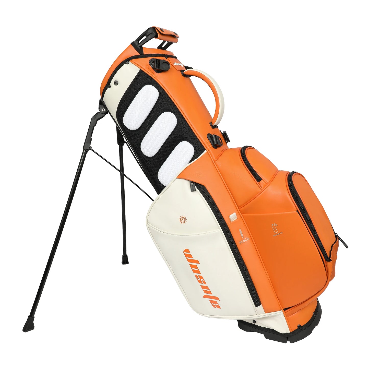 Lightweight Golf Stand Bag PU Material With 14 6 Dividers