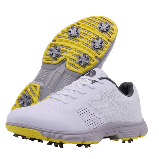 Men Golf Shoes Professional Spikes Golf Sneakers Anti Slip Walking Footwears