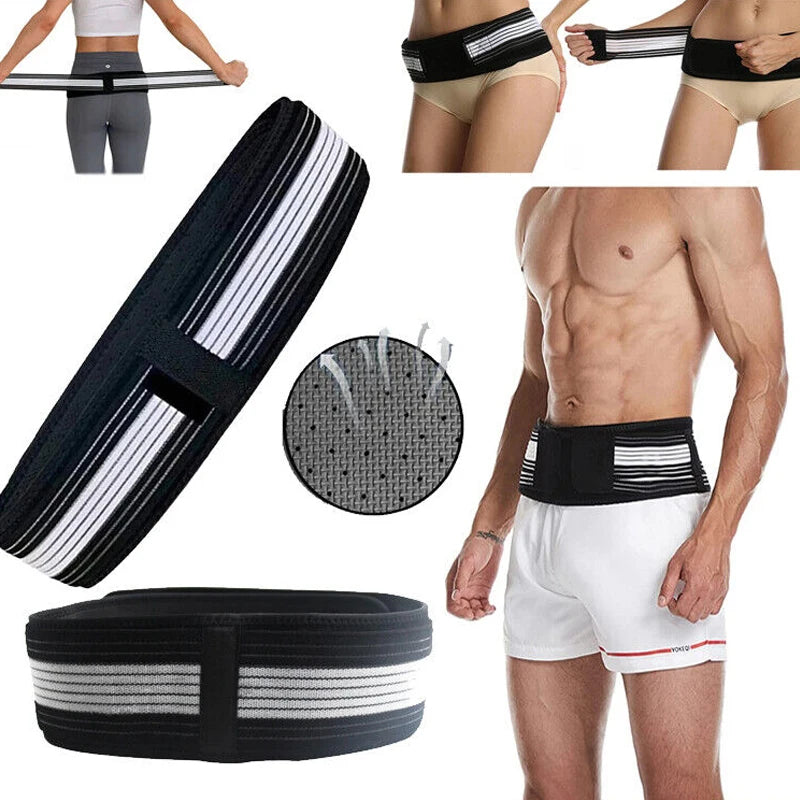 Premium Back Pain Relief Belt For Sciatica Support Lumbar Massager