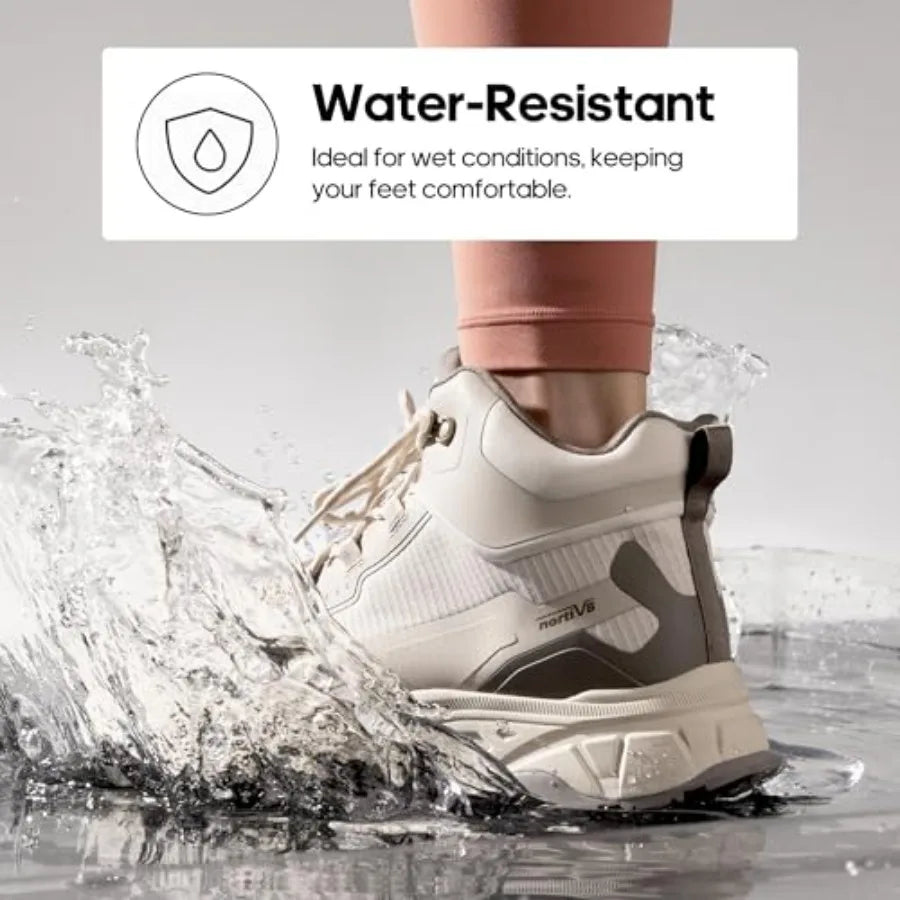 NORTIV 8 Women's Waterproof Lightweight Hiking Boots