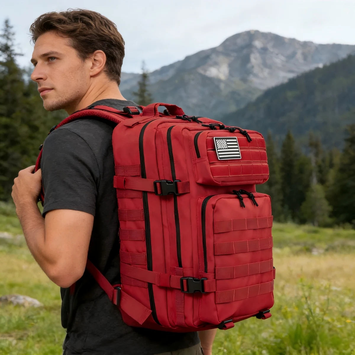 ReFire Gear Tactical Fishing Backpack For Outdoor Hiking And Camping