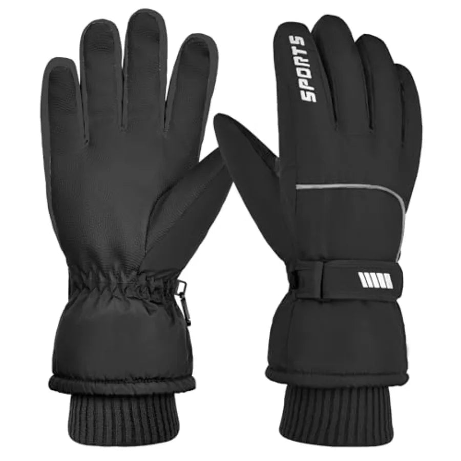 Unisex Waterproof Touchscreen Winter Gloves Windproof Thermal Snowboarding