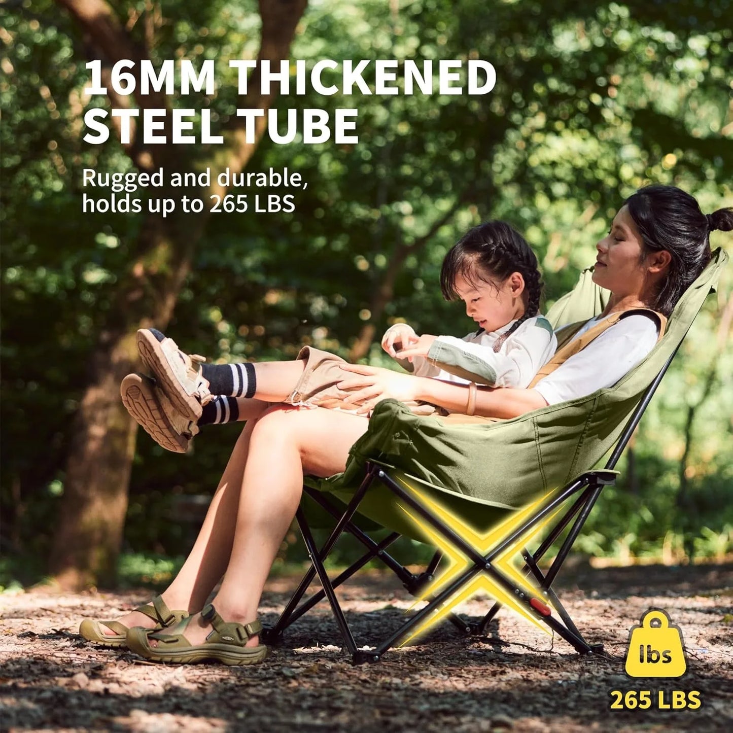 Naturehike High Back Moon Chair For Camping And Outdoor