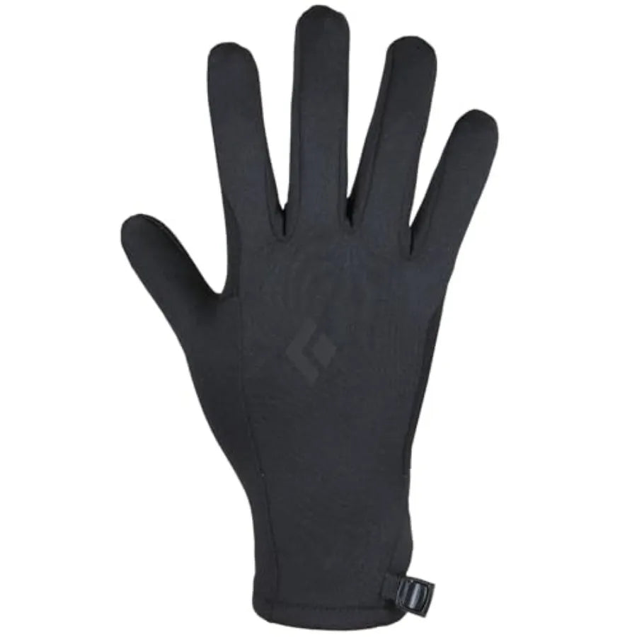 Midweight Screentap Gloves With Fleece Liner For Running And Hiking