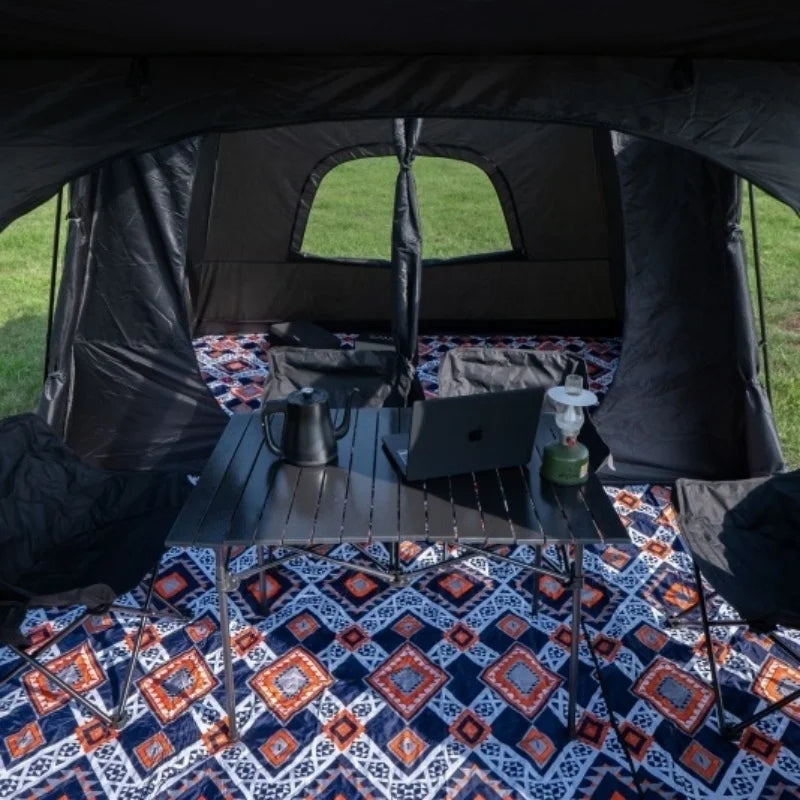YC-01 Outdoor Camping Tent With Extendable Canopy For All Seasons