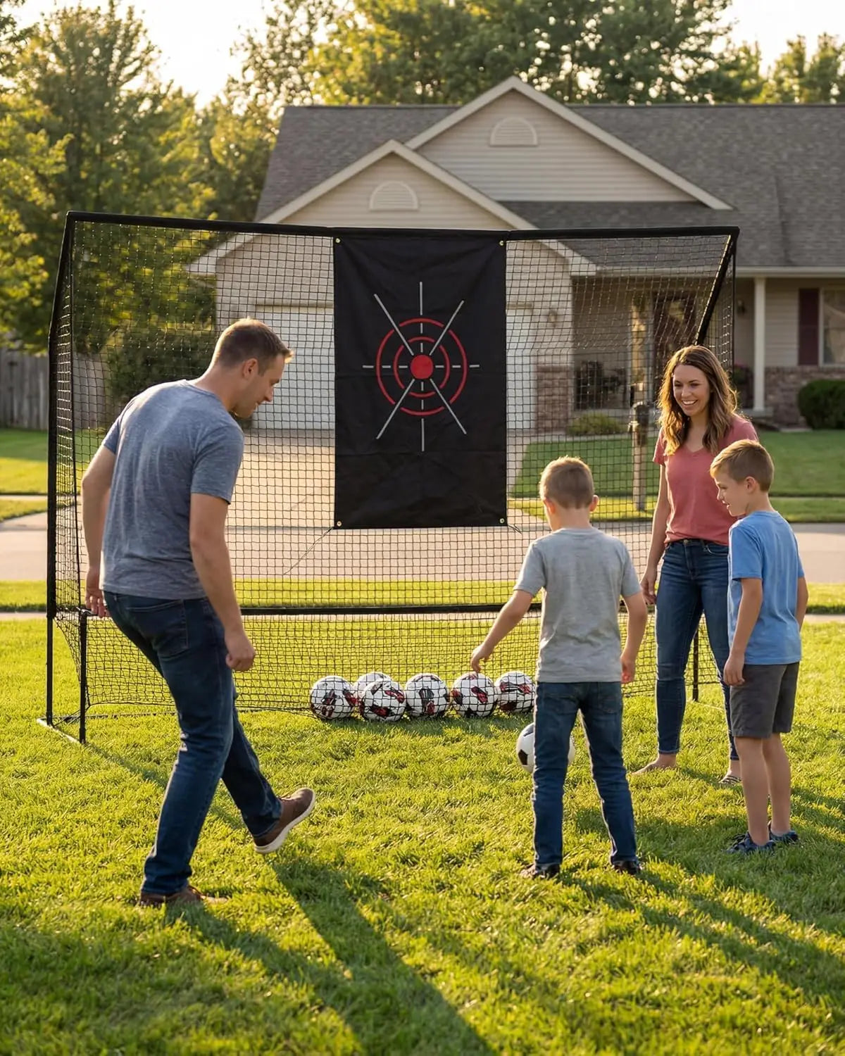 HiMISS Golf Practice Net For Indoor Outdoor Swing And Chipping