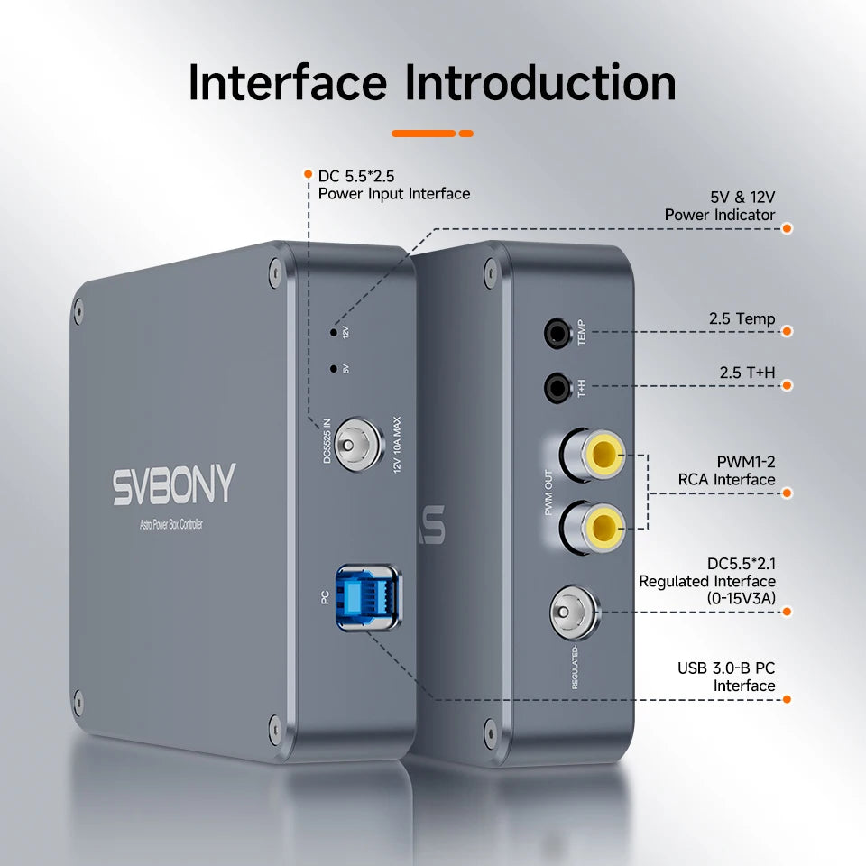 Svbony SV241 Pro Astro Power Controller USB 3.0 Type-C ASCOM