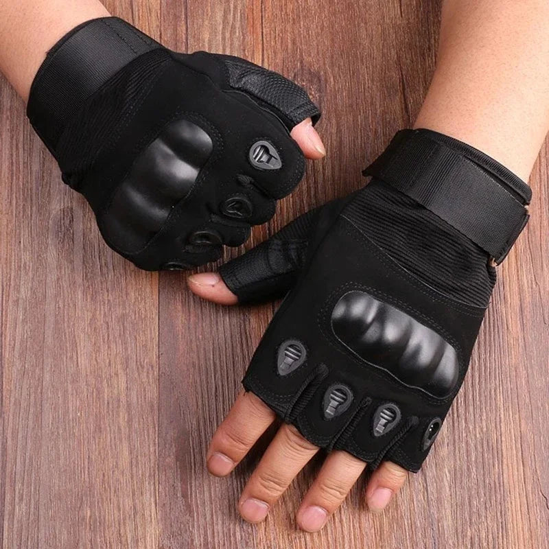 Half Finger Outdoor Tactical Gloves For Sports Shooting And Cycling