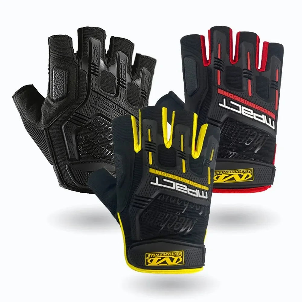 Popular Tactical Half Finger Gloves for Outdoor and Motorcycle Riding