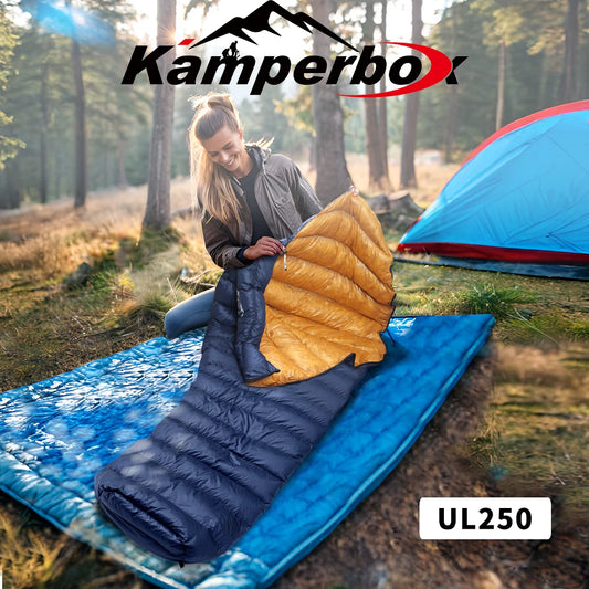 Kamperbox Ultralight Duck Down Sleeping Bag For Outdoor Camping