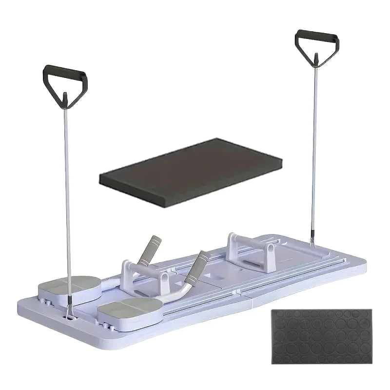 Abdominal Exercise Board Fitness Board Automatic Rebound Leg & Arm Toner Multifunctional Pilates Reformer Set Fitness Equipment